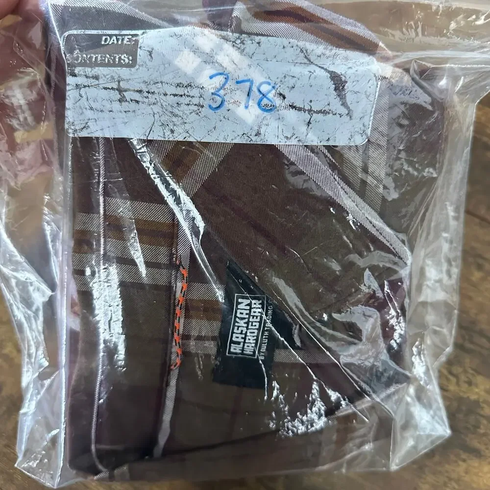 Alaskan Hardgear Bitterroot shirt long sleeve plaid women size XL brown maroon - Picture 10 of 10